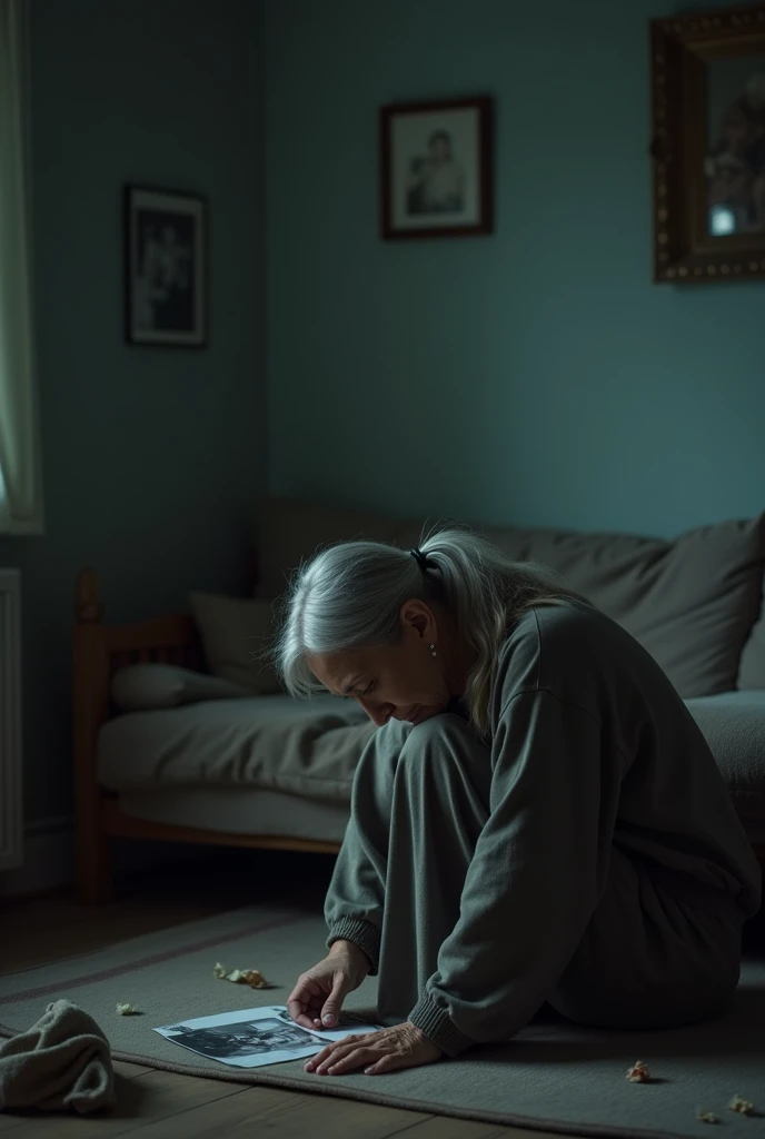 Well, A 50-year-old woman experiencing deep depression due to the recent loss of her husband began to isolate herself, neglect your diet