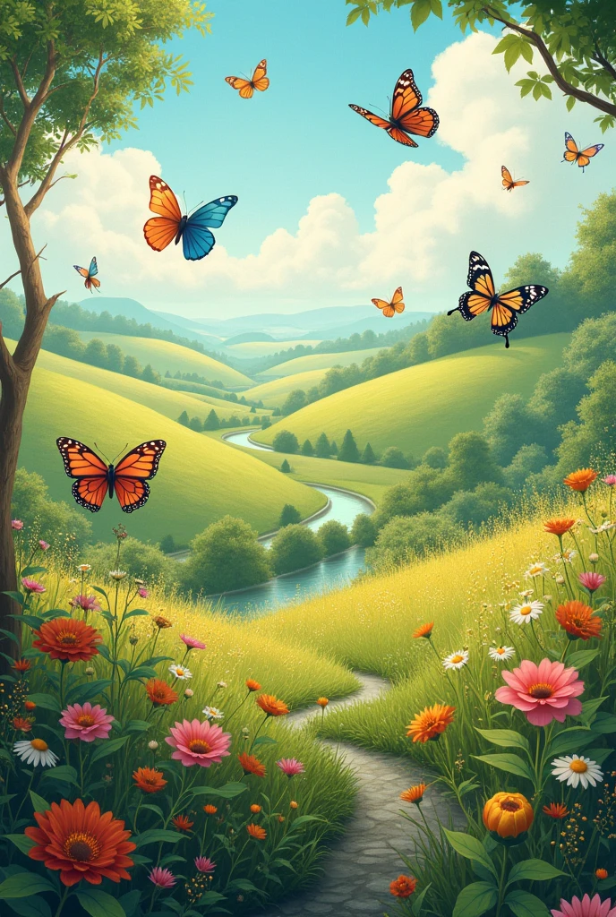 Butterfly County Landscapes