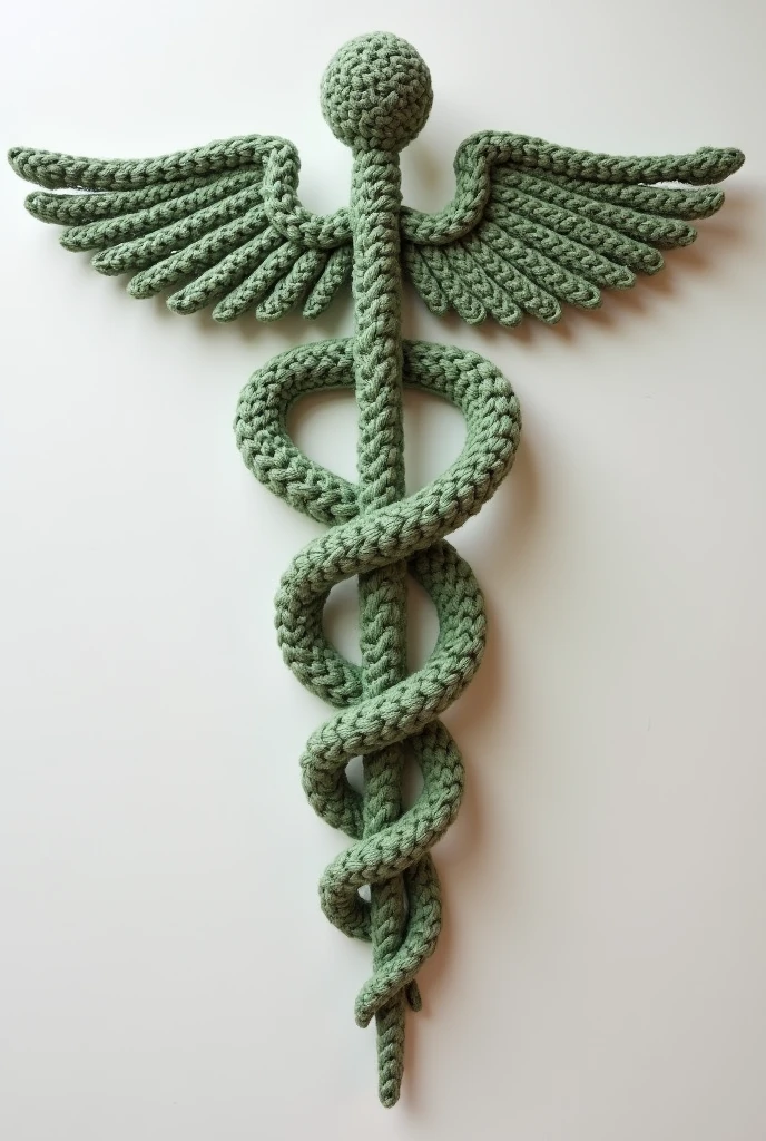 Crochet medicine symbol
