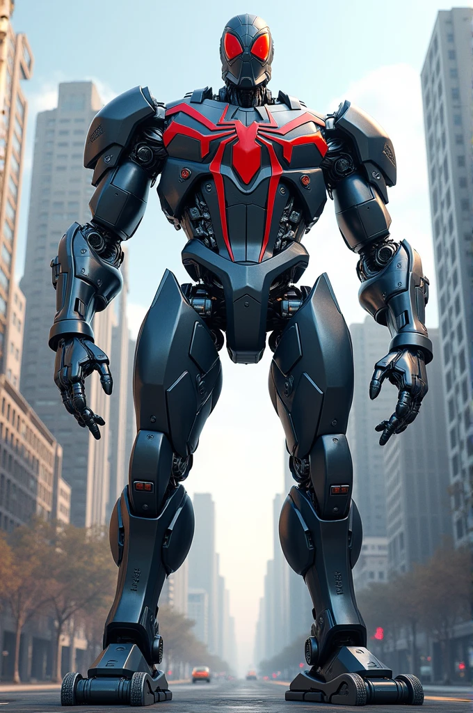 Spiderman robot gigante