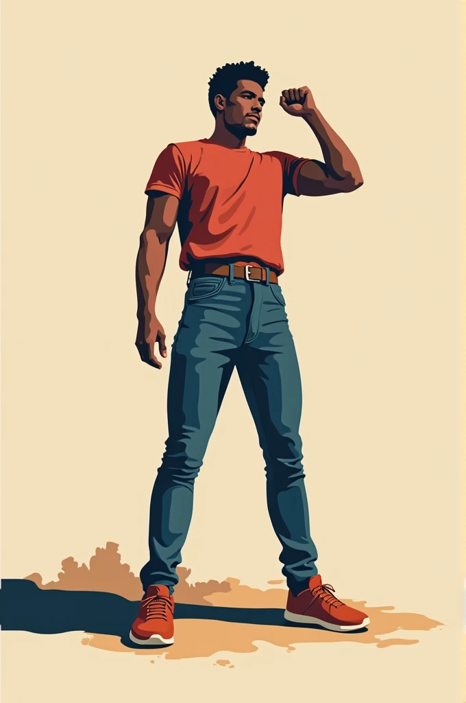 Simple drawing representing human rights