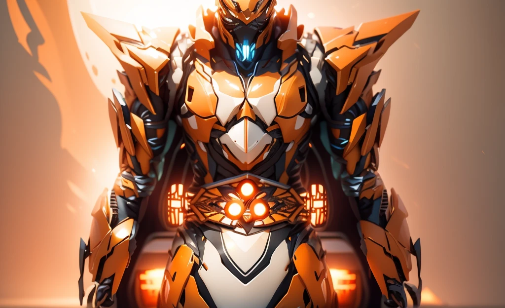 Keep the original image,可以变成更亮一些的orange色,orange色是的主色调,orange色,一些orange和orange,orange,orange(Ensure its layering and armor texture,以比较鲜艳的orange色色为主色调)