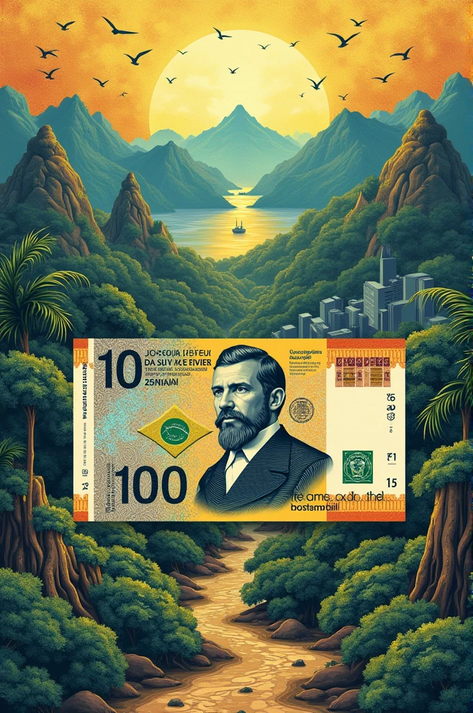 Current 100 reais money