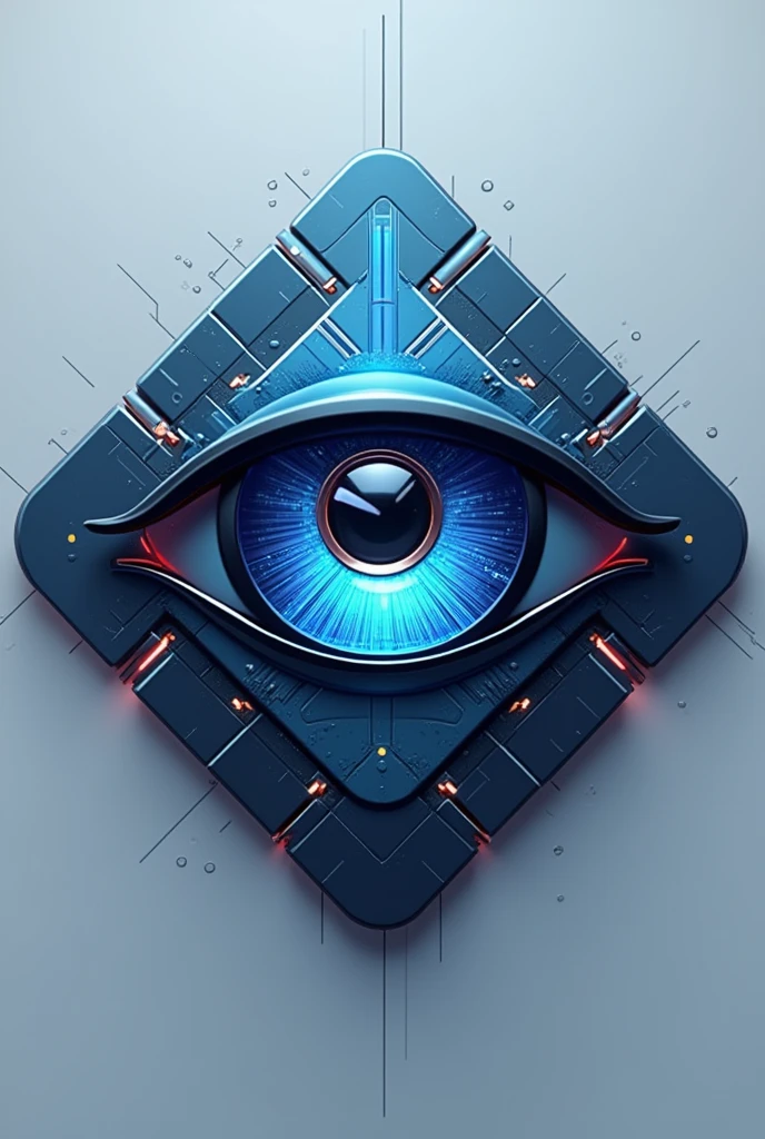 A logo related to the group name: The visionaries in marketing