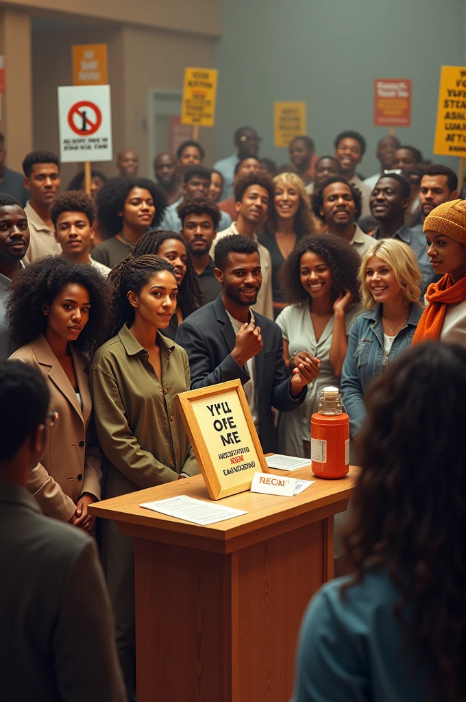 Lottery against racism
