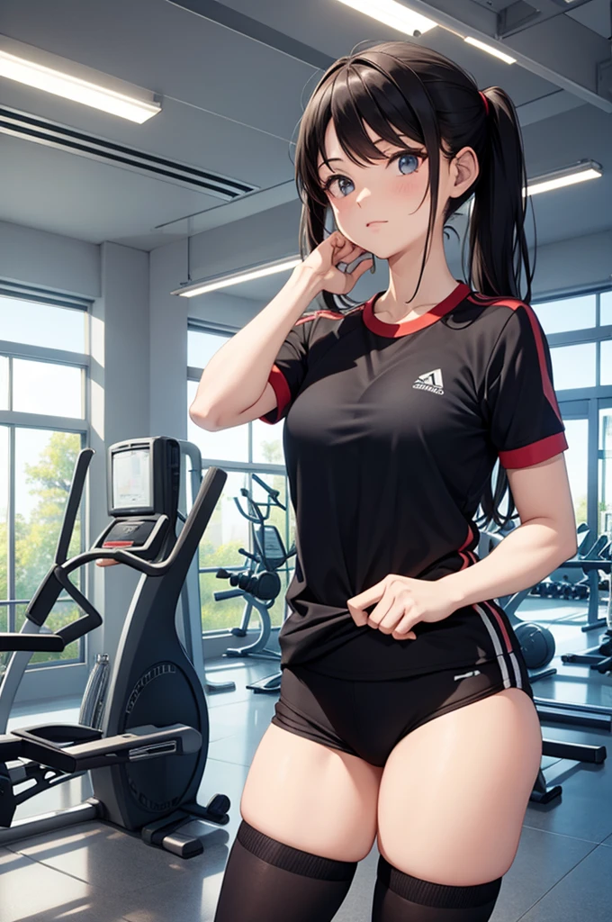 see through, gym uniform