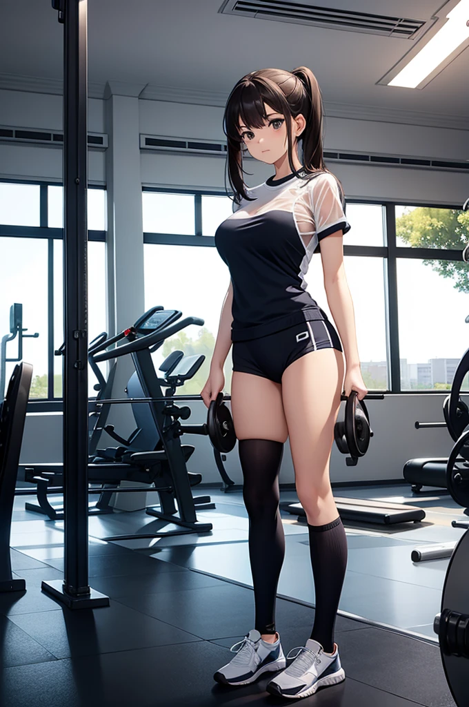 (see through), gym uniform