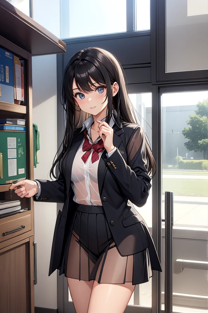 (see through:1.5), school uniform