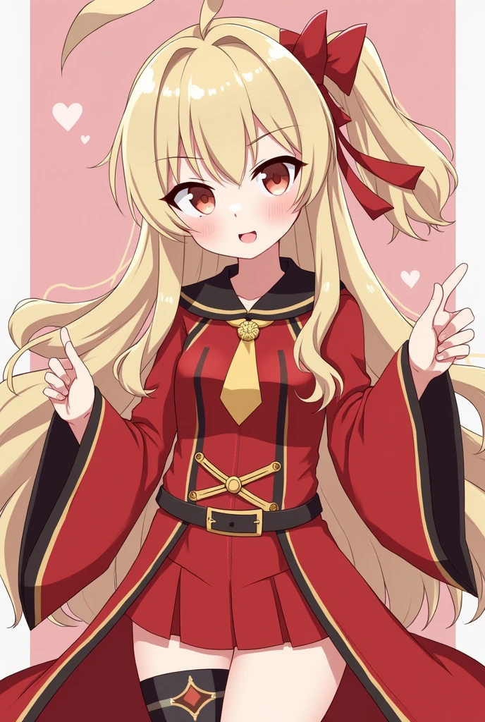 Klee girl dressed in red from Genshin Impact Rule 34