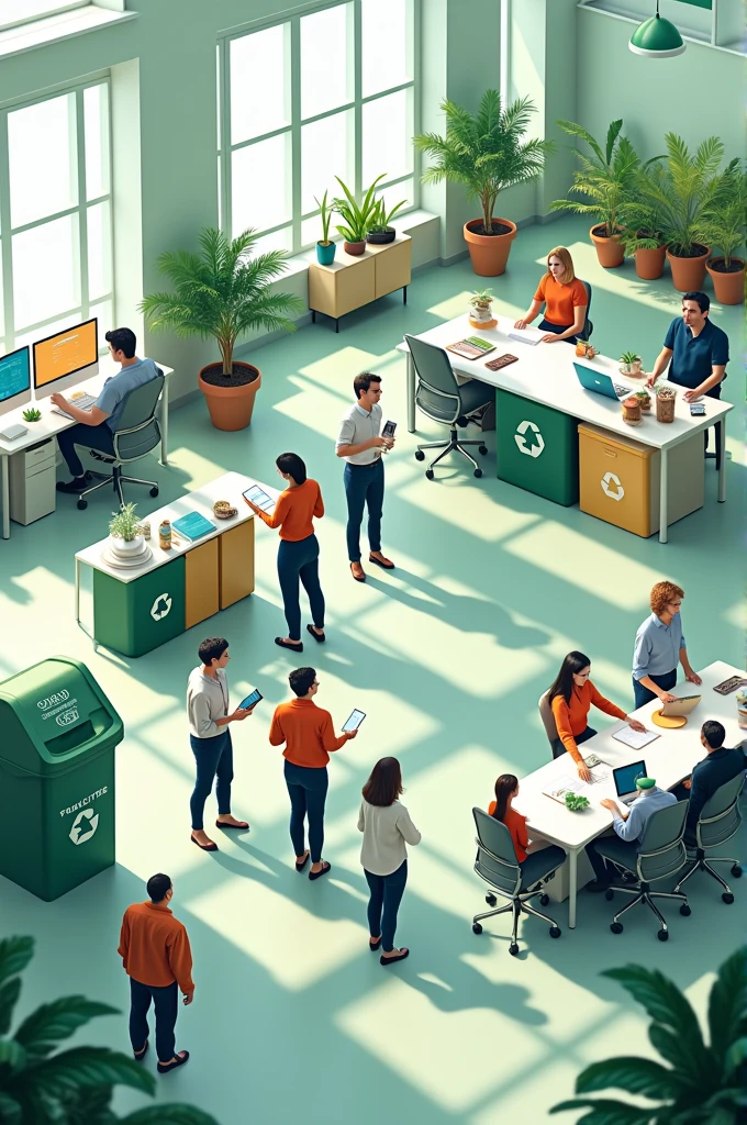 Corporate recycling