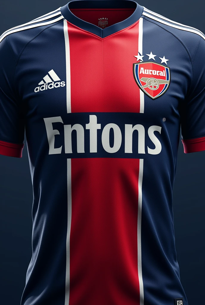 Give me a sponsor for a football shirt that follows center band, just give me the letters, not the football shirts