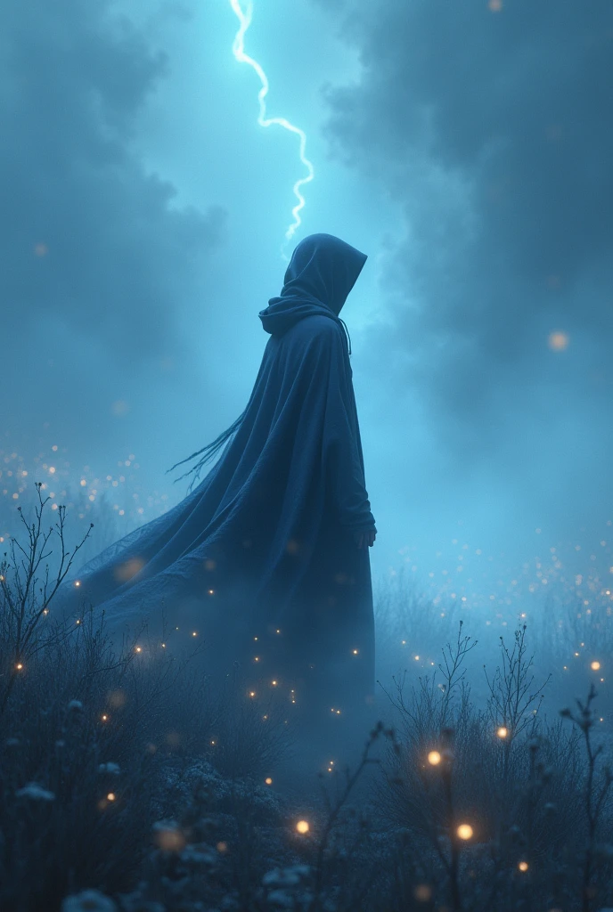 The wind whispered secrets." 
