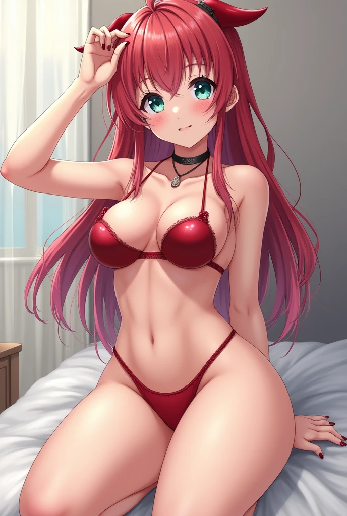 (((Soryu Asuka Langley))),  (nsfw:1.5),(touching nipples)、((girl trembling with sexual climax:1.4))、masturbation、 1 girl, detailed and beautiful eyes,dense and beautiful lips, highly detailed eyes and face, long eyelashes、oil, Bright colors, HDR, studio lighting, Ultra-fine painting, sharp focus, Physically based rendering, extreme details, portrait, curved body,  perfect shape, Face-to-face audience, sweaty, nice, Half-body photo, displayed in full frame, lace sexy underwear,babydoll