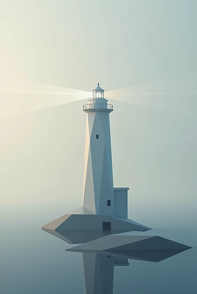 Simplicity,Facet,logo,lighthouse,Cardioidary,atmosphere,Exquisite