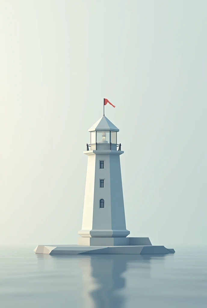 Simplicity,Facet,logo,lighthouse,Cardioidary,atmosphere,Exquisite