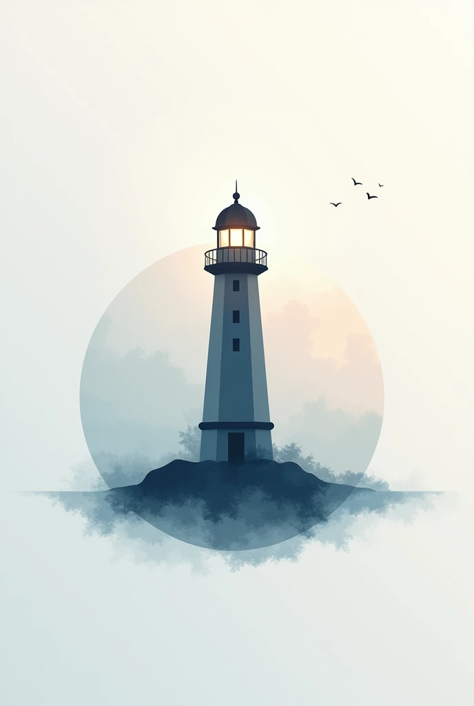 Simplicity，Facet，lighthouse，Cardioidary，atmosphere，Exquisite，logo，Logo