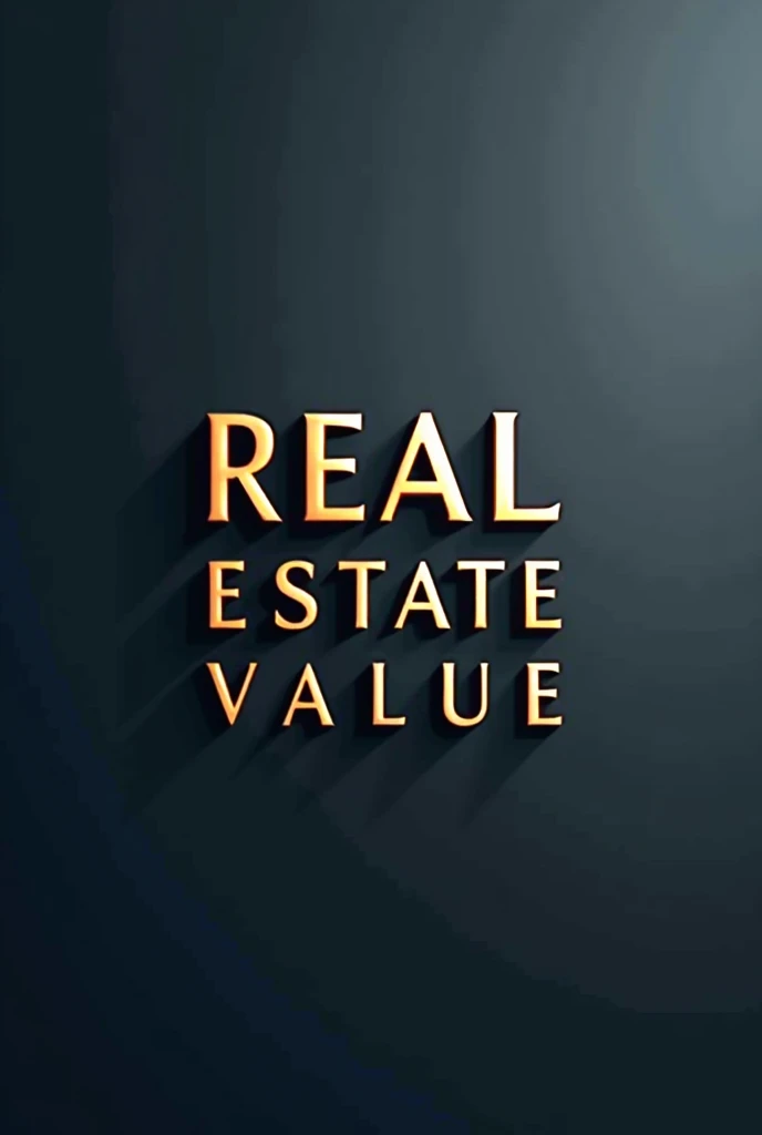Let the logo say Real Estate Value