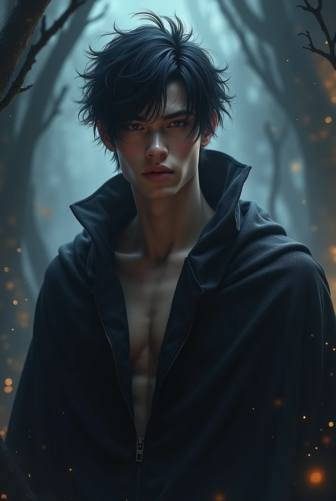 Create a male avatar with the name Young Nightmer