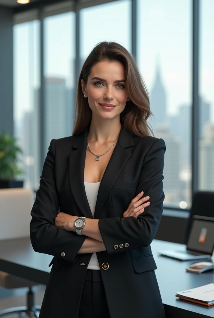 female marketing director