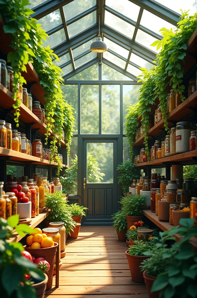 Greenhouse storage