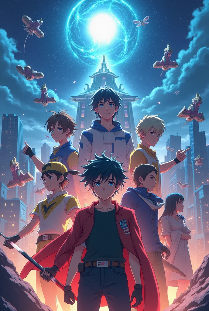 Cover for an anime