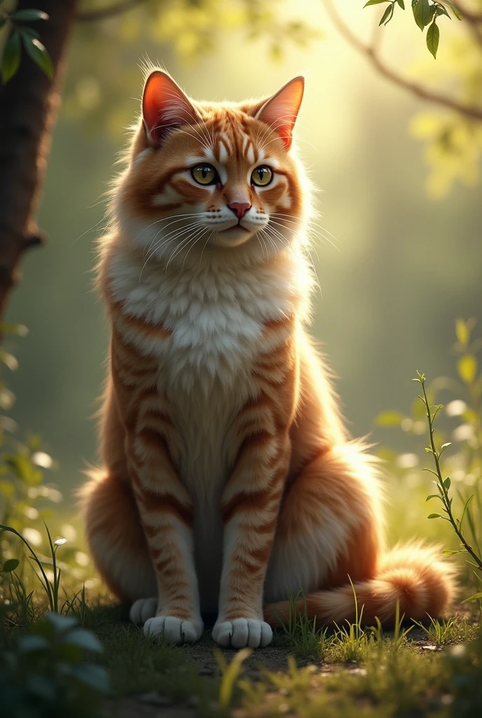 A cat.