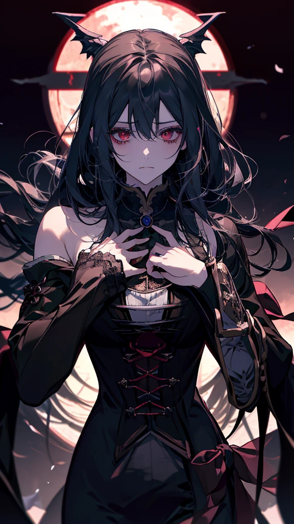 Anime女の子 with black wings and a red eye, demon Anime女の子, 悪女はblackい天使の羽を持つ, gothic maiden Anime, Dark Angel, Gap Moe Yandere Grimdark, black, 腕の代わりにblackい翼, blackい翼を持っています, Anime Wallpaper, Nightcore, Angel Knight Gothic Girl, (Anime), blackい羽根の翼, Anime Style 4k
