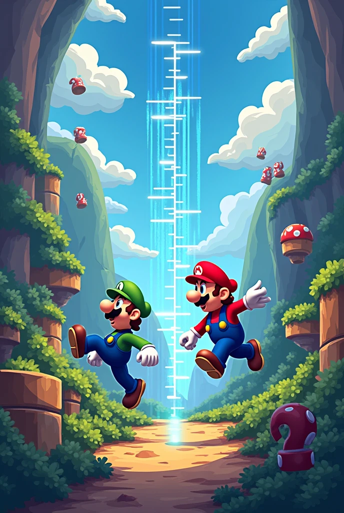speed vs time graph in physics with mario bros