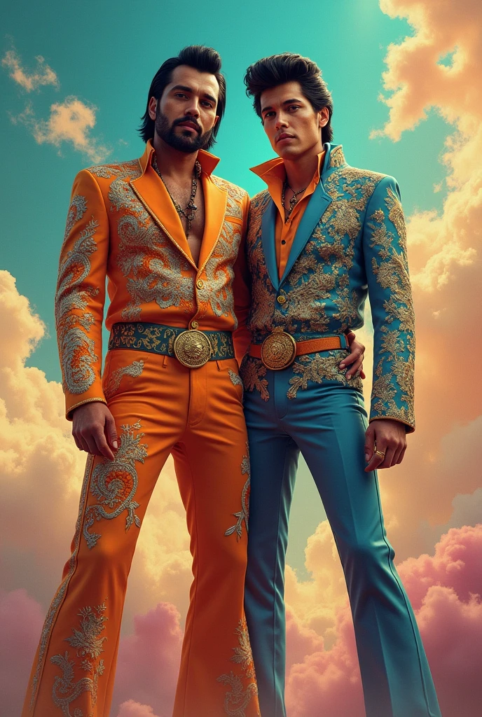 Diomedes Diaz with Elvis Presley