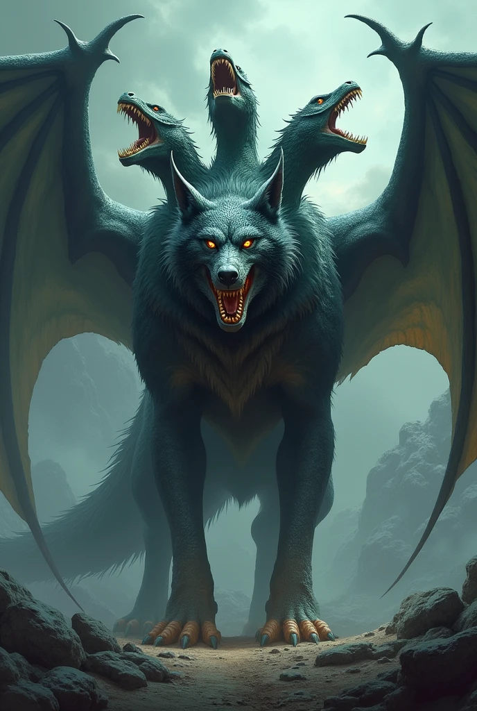 Hydra  wolf big wing 3 head 