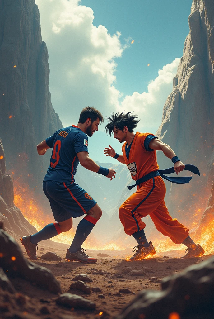 Goku vs Messi