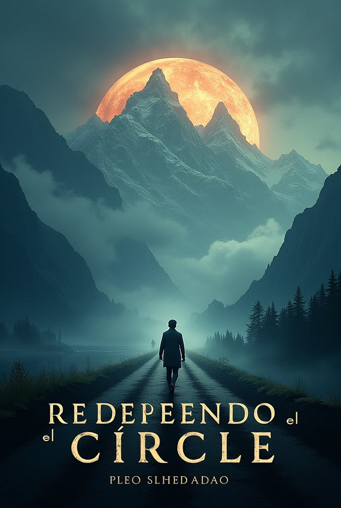 Photo of the book Breaking the Circle cover in Spanish with a movie wallpaper