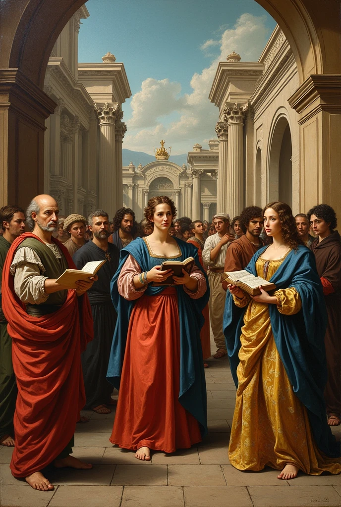 Poster with Renaissance concepts