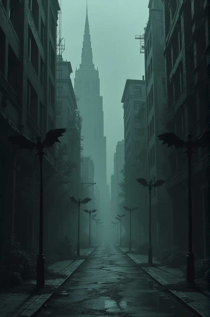 Background kota, spooky