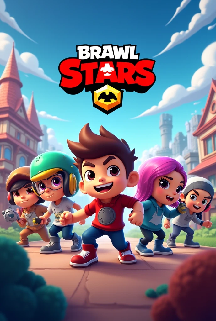 um banner do YouTube de brawl star