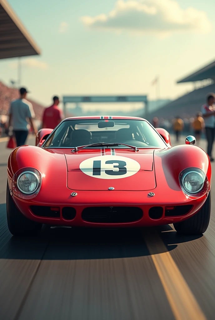 A Ford GT 40 racing car in 1950