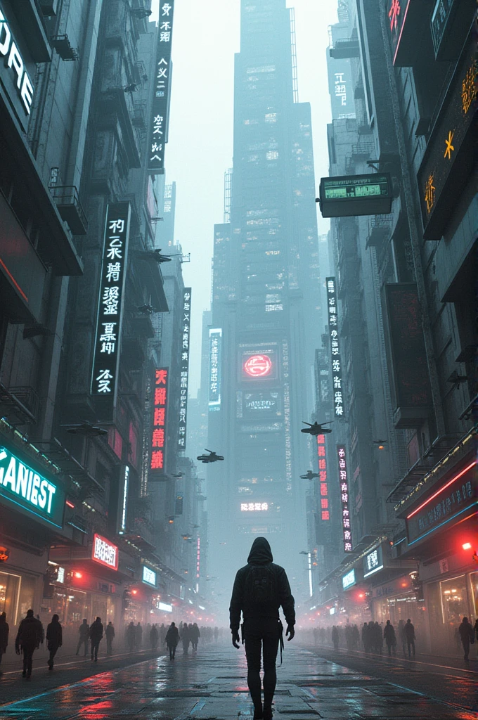 Futuristic Cyberpunk City 