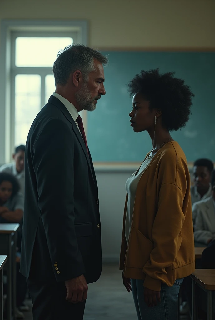 White teacher insulting black student