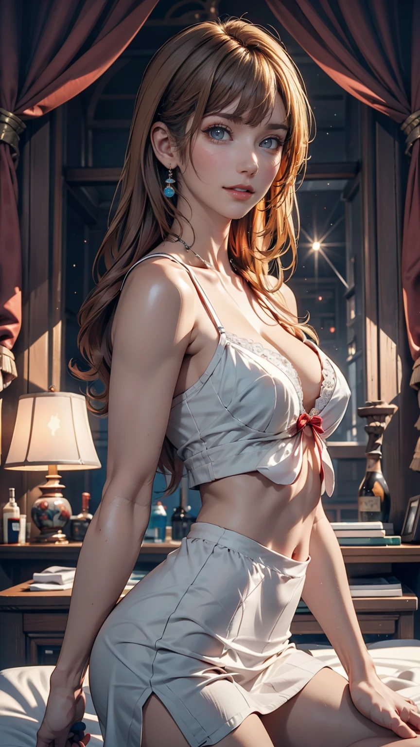 Immerse yourself in the elegance and sophistication of this beautiful blonde with captivating sparkling green eyes.. Utilizing 3D technology and Octane rendering at 8K resolution、Her detailed face is rendered in a hyper-realistic way。. Exquisite sharp details and smooth rendering style, Combined with film studio lighting, It will make this work of art a true masterpiece.. We hope ArtStation will become a trendsetter in the digital art community.、Get ready to turn heads.
