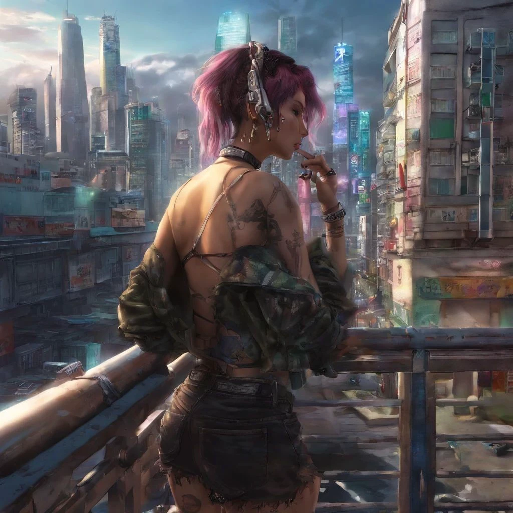 Cyberpunk City 