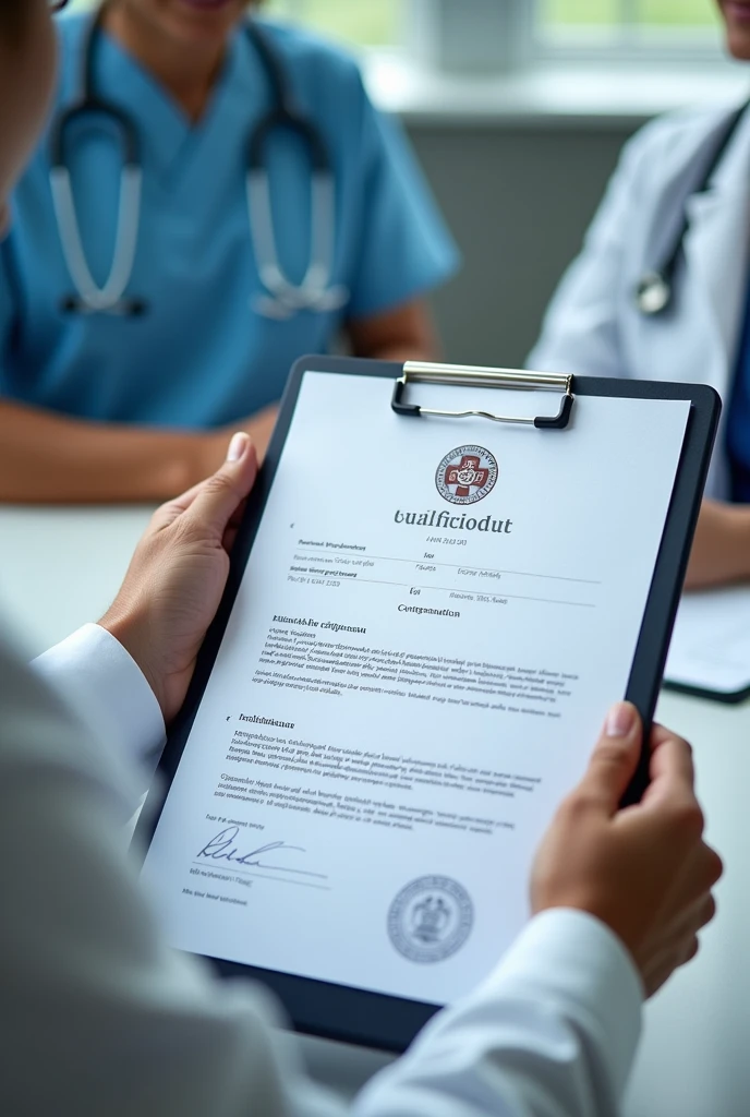 Get a medical certificate