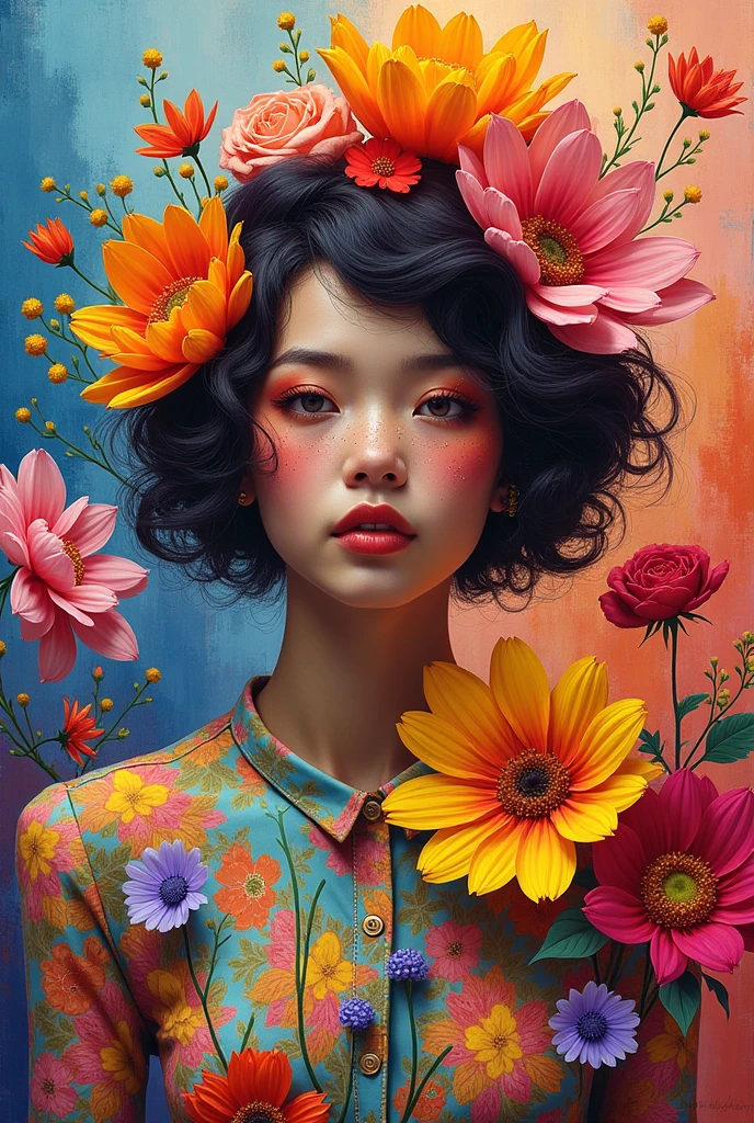 avant-garde blast of rebellious millefleurs

