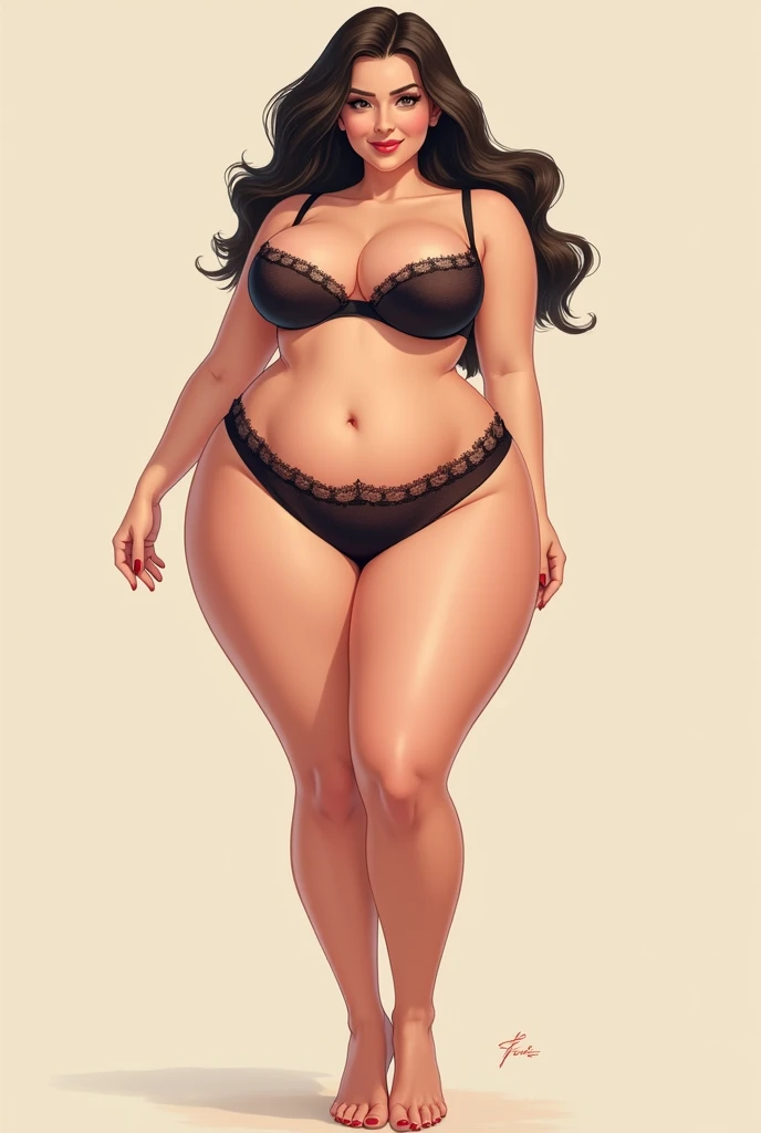 Big ass and big boobs girl