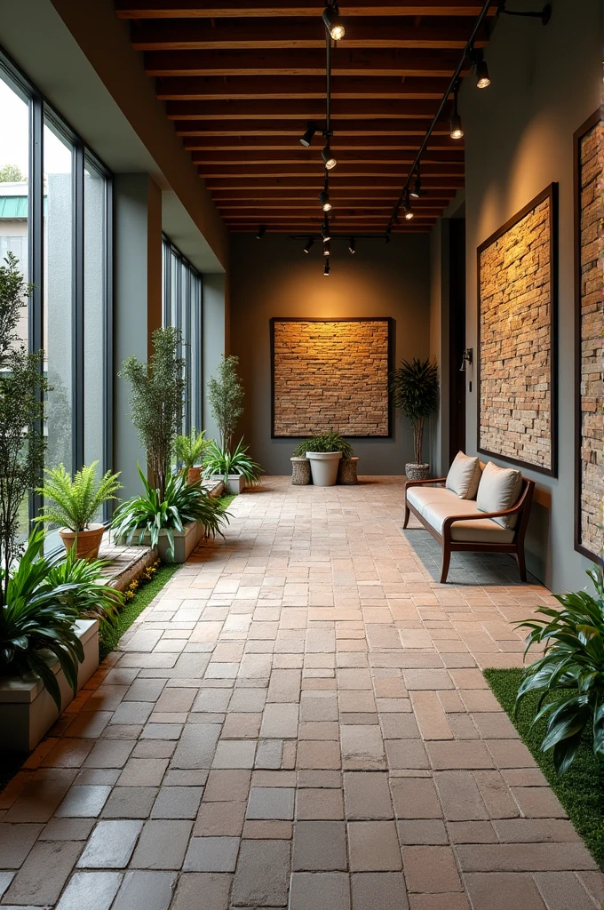 pavers showroom 10*16 room