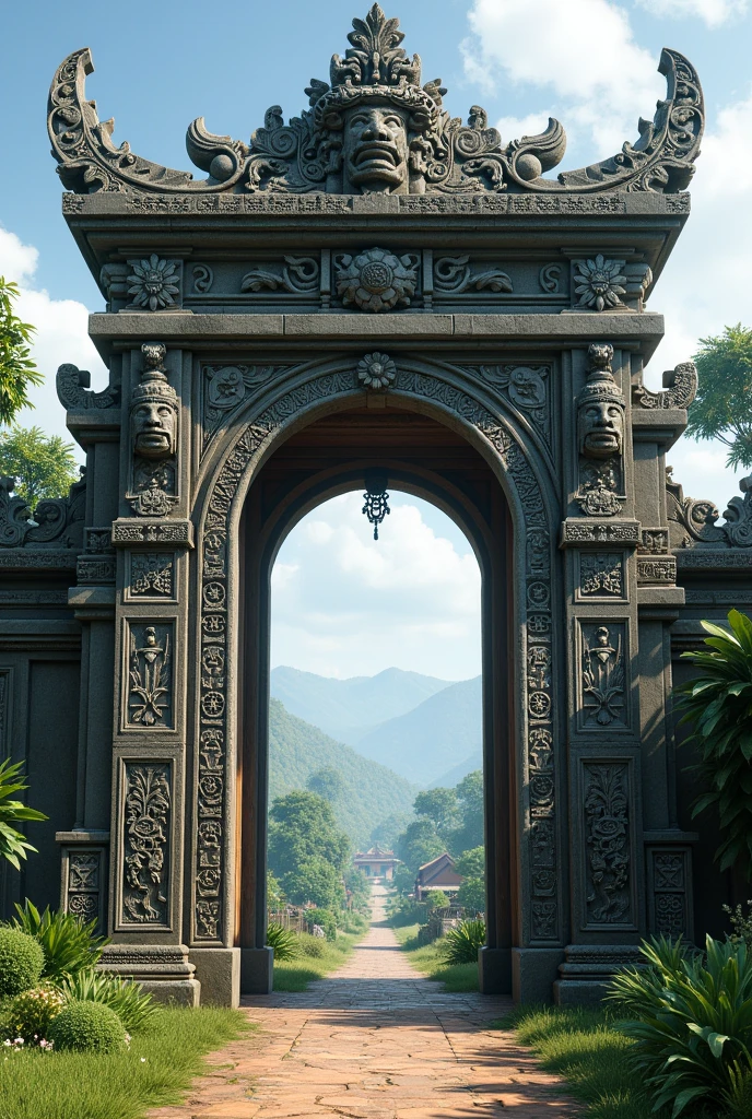 GATE WITH THE WRITING KEDUNG BANTENH