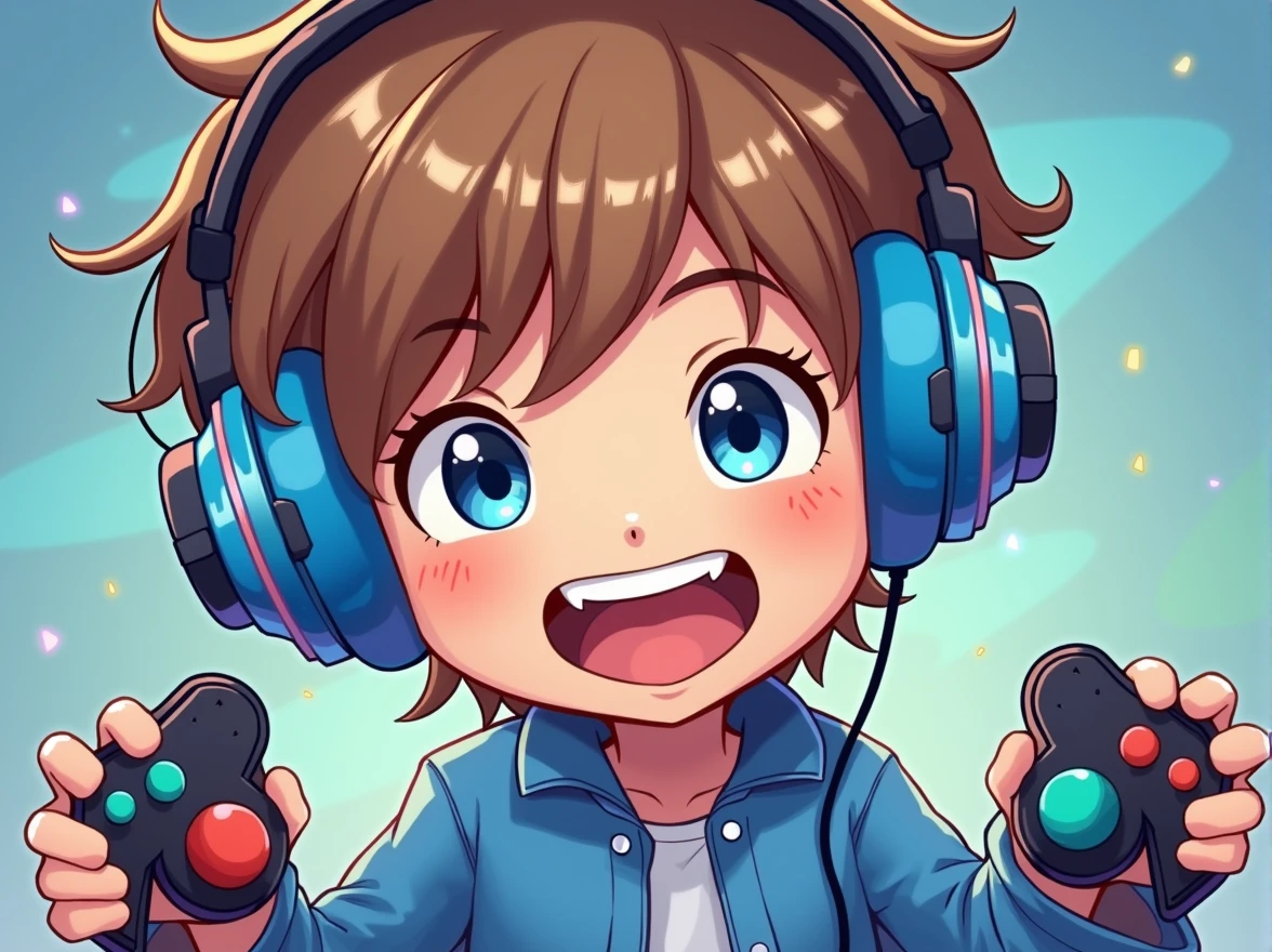 (vibrant,playful gamer room, young gaming,colorful joysticks, colorful headphones, digital art, 3d render,highly detailed,photorealistic,4k,8k,hyperrealistic,masterpiece,vivid colors,3d model,dynamic composition,cinematic lighting,studio lighting)
