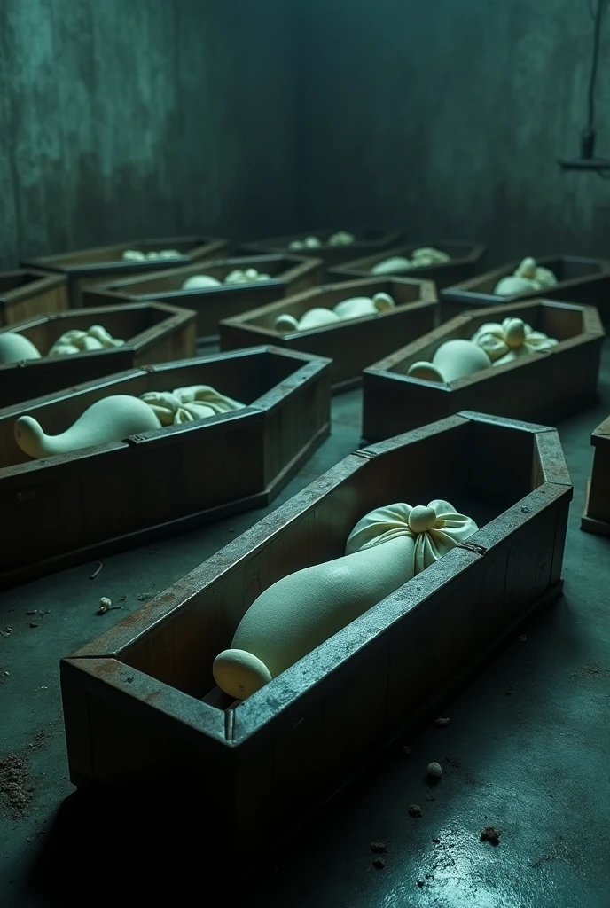 Vibrators in coffins