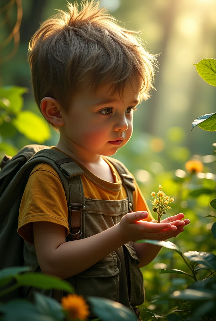 A photo of a boy who