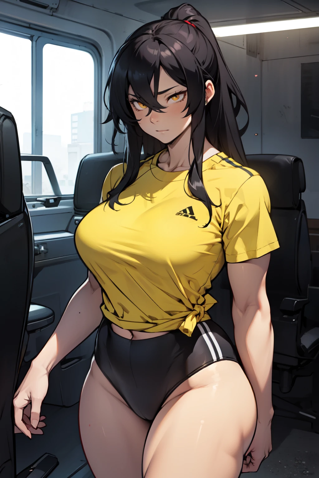 thick thick thick thick thick thick thick thick thick thick massive huge muscles sad girl black hair yellow eyes pale skin (sitting on a train station at night alone)