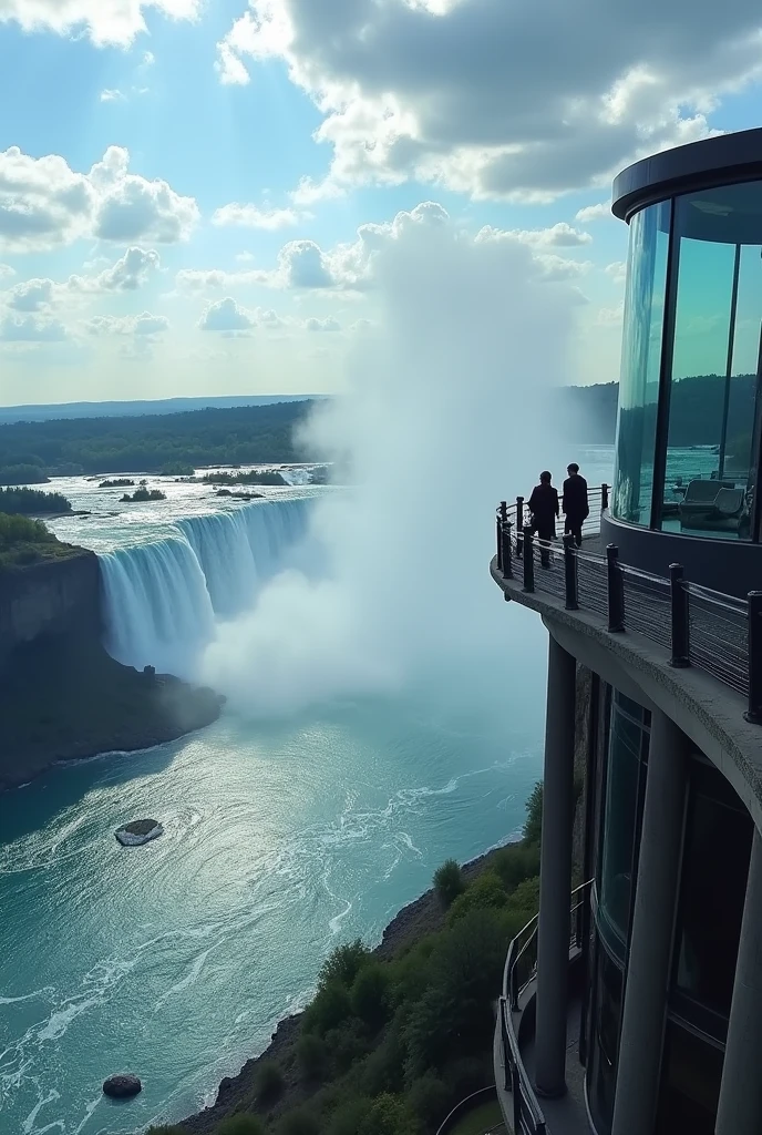 (best quality),(masterpiece:1.2),(Very detailed:1.2),Ultra-high resolution,RAW color photography,8K,Wide Landscape Photography,Realistic photos,Carefully crafted photos,Skydiving Observation Deck,Written border depth,Clear focus,In the Cloud,Niagara Falls,Written border depth,Wide-angle light,Low contrast,Backlight,Clear focus,,Mobile Configuration